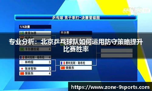 专业分析:北京乒乓球队如何运用防守策略提升比赛胜率